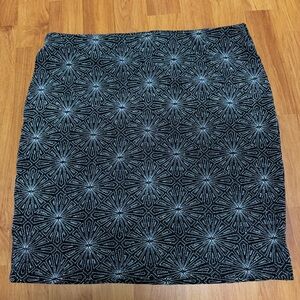 Sequinced mini skirt